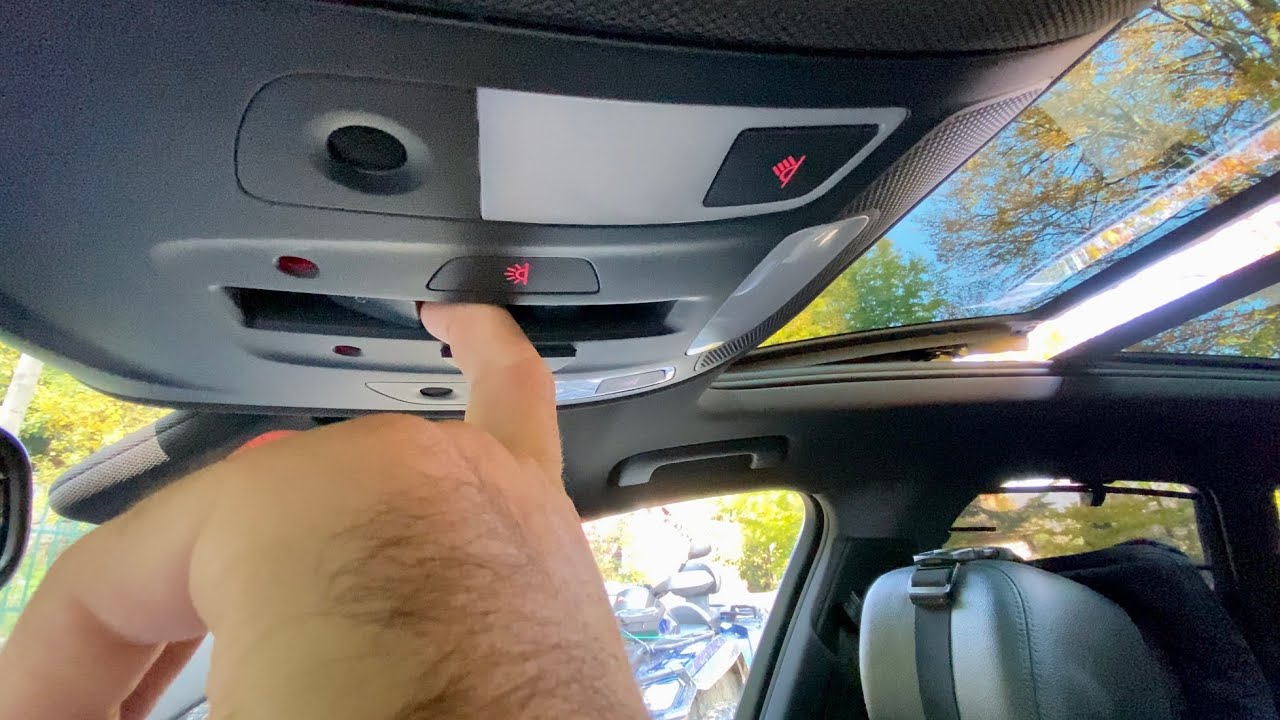 Sunroof açma-kapama düğmesi arızası – kontrol paneli tamiri